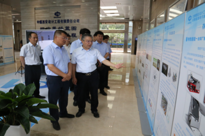 西安研究院黨委書記、董事長(zhǎng)王海軍一行到中煤西安設(shè)計(jì)工程有限責(zé)任公司座談交流